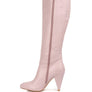 Rum Rolls Calf croco Heel Boots