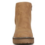 Pheonix Faux Leather Chunky Heel Ankle Boots