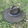 WIDE BRIM DANDY PANAMA HAT FOR WOMEN