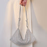 RHINESTONE SIMPLE SHOULDER BAG