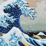 Relief The Great Wave off Kanagawa 3D Acrylic Painting