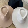 Flat Brim Fedora Fashion Hat For Kids
