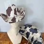 Cow Print Draw String Cowboy Hat
