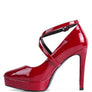 PIXIE DUST CROSS STRAPPED STILETTO SANDAL