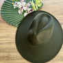 VEGAN FELT PANAMA HAT