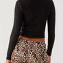 Button Down Long Sleeve T-Shirt