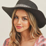 TRIBAL BAND FLAT TOP SUN HAT