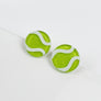 VARIETY OF SPORTS BALL EPOXY STUD EARRINGS