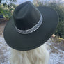 WIDE BRIM DANDY PANAMA HAT FOR WOMEN