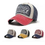 Washed Distressed Cotton Baseball Caps