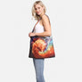 DIONA J GALAXY BEACH BAG AND TOWEL COMBO 2-IN-1 CONVERTIBLE BEACH TOWEL AND BAG
