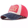 Washed Distressed Cotton Baseball Caps