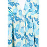 DIONA J FRONT ROPE FLOWER KIMONO ONE SIZE COLOR BLUE