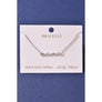 DIONA J GOLD DIPPED MAMA MOTHER'S DAY BRACELET SILVER