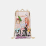 Nicole Lee USA Printed Kisslock Phone and Sunglass Purse