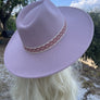 WIDE BRIM DANDY PANAMA HAT FOR WOMEN