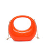 DIONA J WOMEN'S FASHION TRAVE EVENING STYLISH PARTY TOP HANDLE BAG COLOR ORANGE