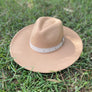 WIDE BRIM DANDY PANAMA HAT FOR WOMEN