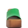 Scandal Slip On Block Heel Sandals