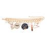 Gold Melanin Diva Charm Bracelet