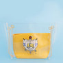 Shoulder Bag Yellow Sigma Sorority Purse for Women