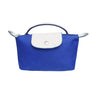 Blue Nylon Mini Pouch Handle Strap
