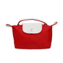Red Nylon Mini Pouch Handle Strap