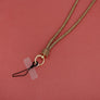 Rhinestone Long Phone Strap Topaz Bling Lanyard