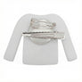 Keychain Black White Stripe COCO Shirt Pearl Clip