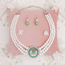 AKA Pearl Necklace Pink Green AKA Set