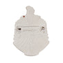 Red White Sorority DST Shield Brooch