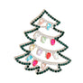 Brooch Silver Xmas Tree Bling Pin for Women