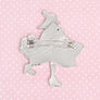 AKA Sorority Pink Lady Green Ivy Leaf Brooch Pin