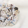 Brooch Couture White Tweed Camellia Bloom Pin