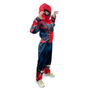 Kids Spiderman Mask Muscle Costume - Padded Superhero Bodysuit for Boys & Girls