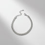 Anklet 6.5mm Stainless Steel Herringbone Chain