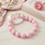 Mod Style Pretty Pink Chunky Bead Necklace