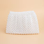 Evening Clutch White Pearl Woven Handmade Flap Bag