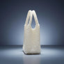 Top Handle Luxe Lady White Pearl Hollywood Handbag