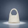 Top Handle Luxe Lady White Pearl Hollywood Handbag