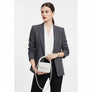 Top Handle Retro Luxe White Pearl Flap Handbag