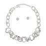 Chain Heavy-Duty Silver Headphone Link Necklace