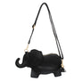 Bag Black Elephant Crossbody Clutch for Women