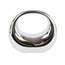 Handbag Silver Mirror Crescent Moon Evening Bag