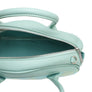 Top Handle Mint Harlequin Oval Detail Handbag Set