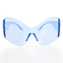 Sunglasses Butterfly Mask Blue Eyewear for Women