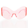 Sunglasses Butterfly Mask Pink Eyewear for Women