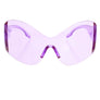 Sunglasses Butterfly Mask Purple Eyewear for Women