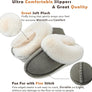 Indoor Winter Fur Shoes – Warm Cotton Slippers for Men & Women, Plush Furry Bedroom Slides, Cozy Non-Slip House Slippers