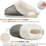 Indoor Winter Fur Shoes – Warm Cotton Slippers for Men & Women, Plush Furry Bedroom Slides, Cozy Non-Slip House Slippers